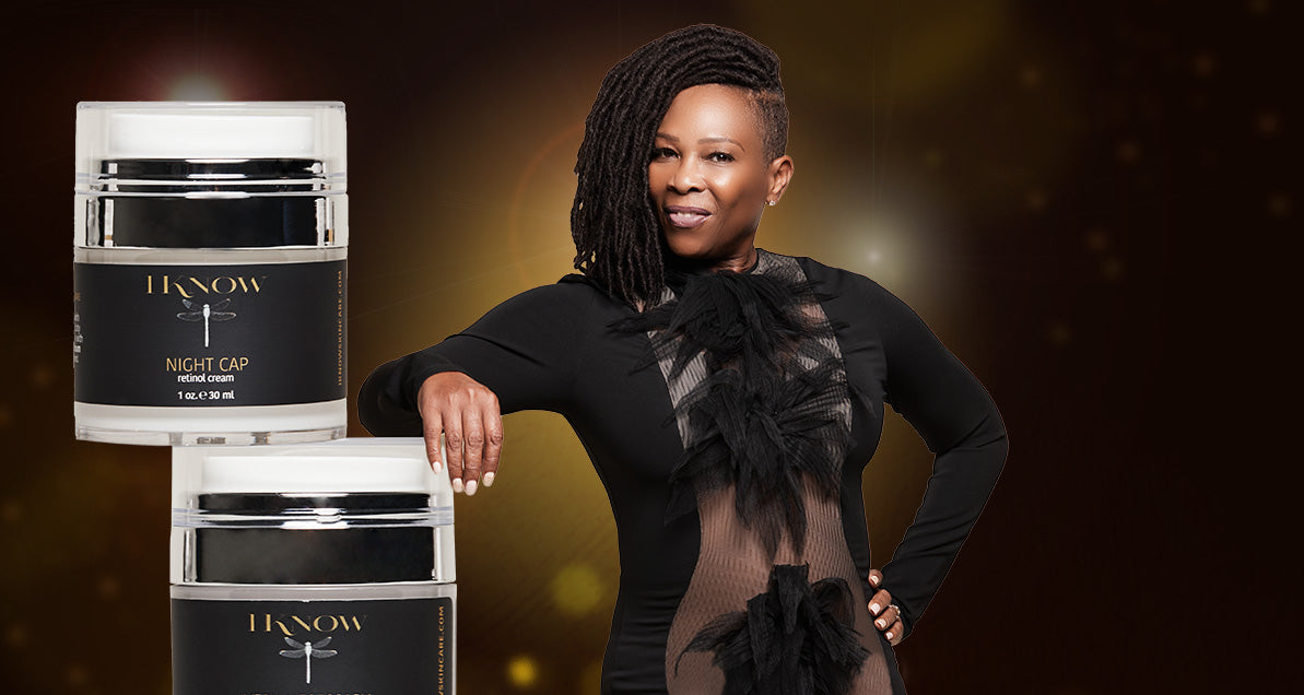 Black Woman promoting ProAging