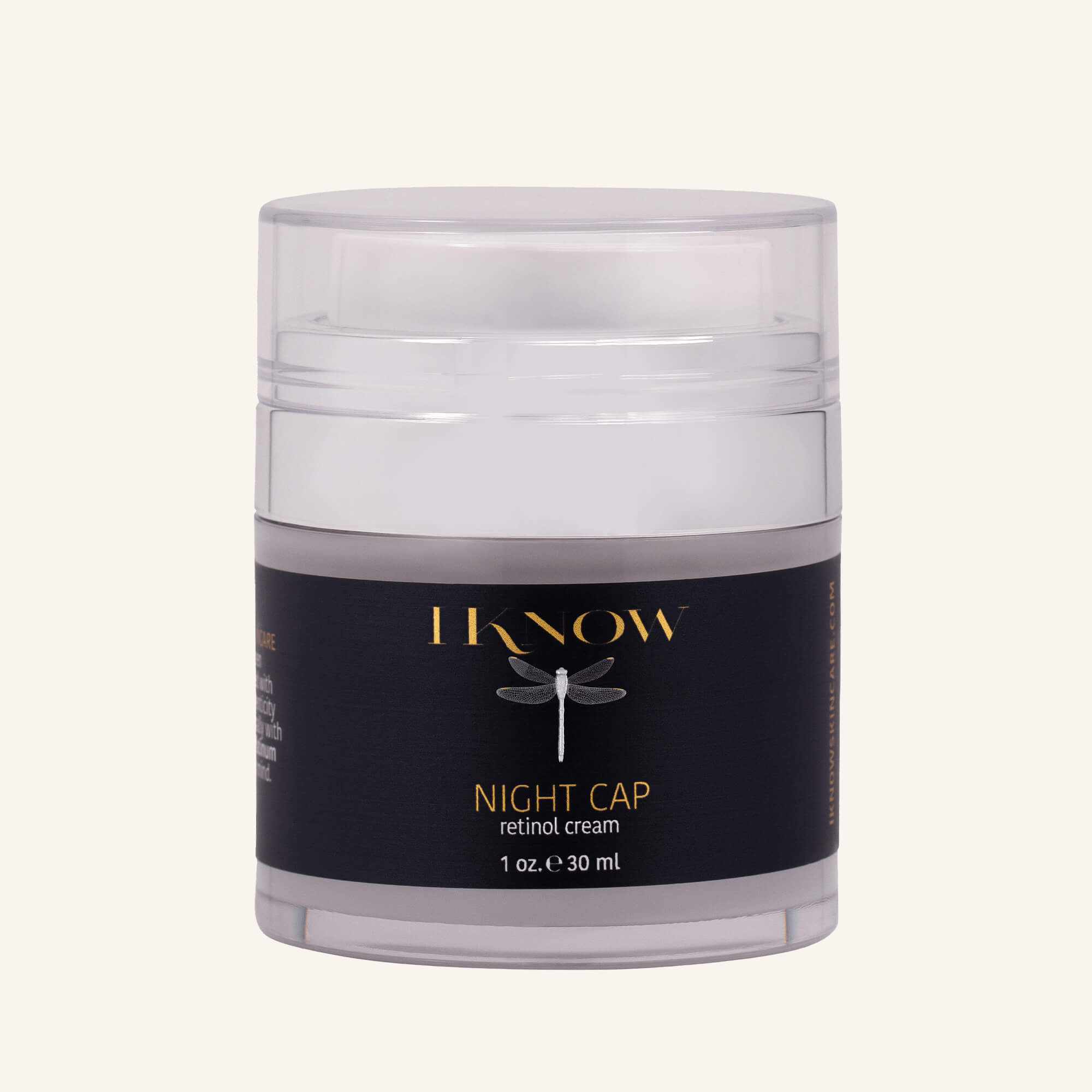 IKNOW Night Cap Retinol Moisturizing Cream softens wrinkles, brightens skin and boosts elasticity class=