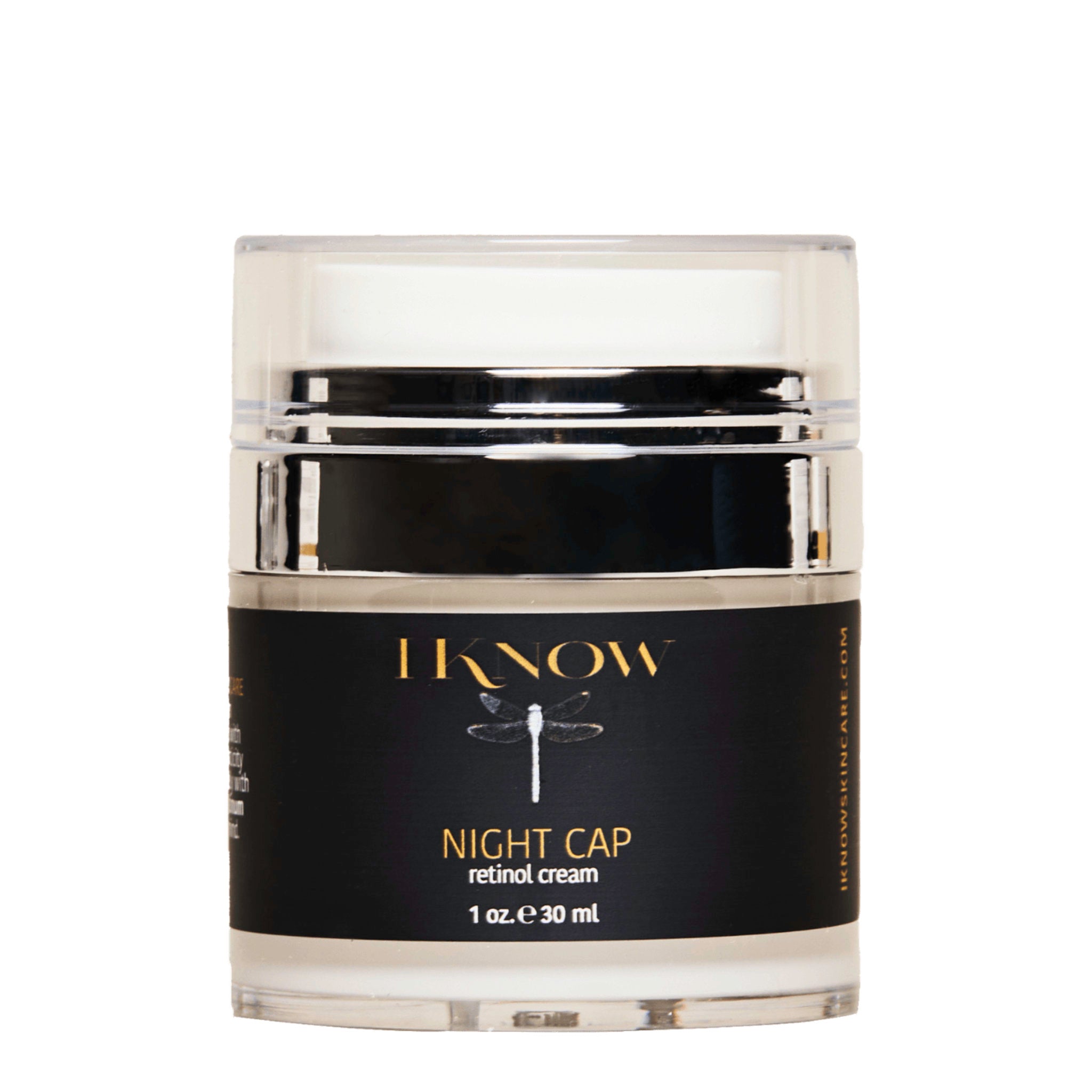 IKNOW Night Cap Retinol Moisturizing Cream softens wrinkles, brightens skin and boosts elasticity