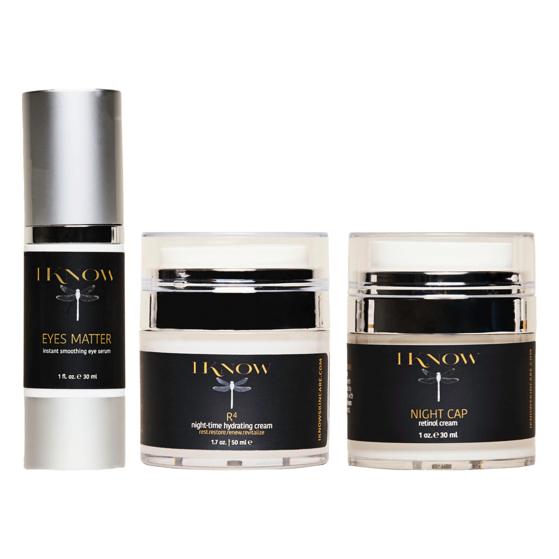 IKNOW Overnight Glow-up 3pc-Bundle