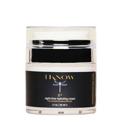 IKNOW R4 Night-time Hydrating Cream replenishes dry skin and boosts suppleness