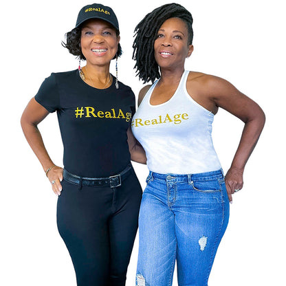 IKNOW RealAge Black and White T-Shirts